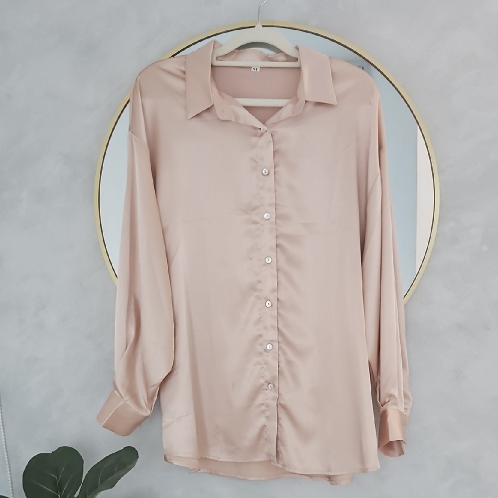 Elegant Satin Blouse